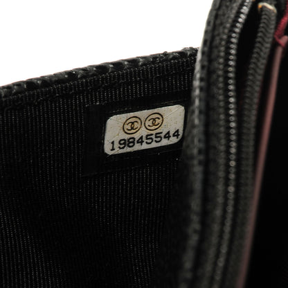 Chanel Caviar Quilted Wallet On Chain WOC Black 9 of 9