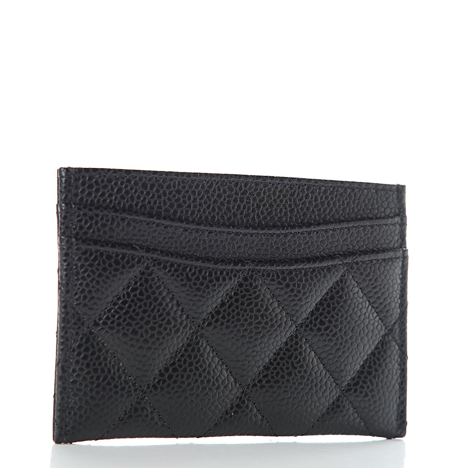 Chanel Caviar Quilted Card Holder Black 3 of 9