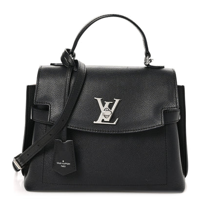 Louis Vuitton Calfskin Lockme Ever BB Black 1 of 10
