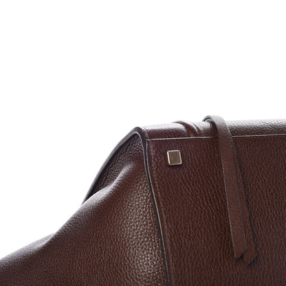 Celine Shiny Grained Calfskin Medium Phantom Luggage Brown 13 of 13
