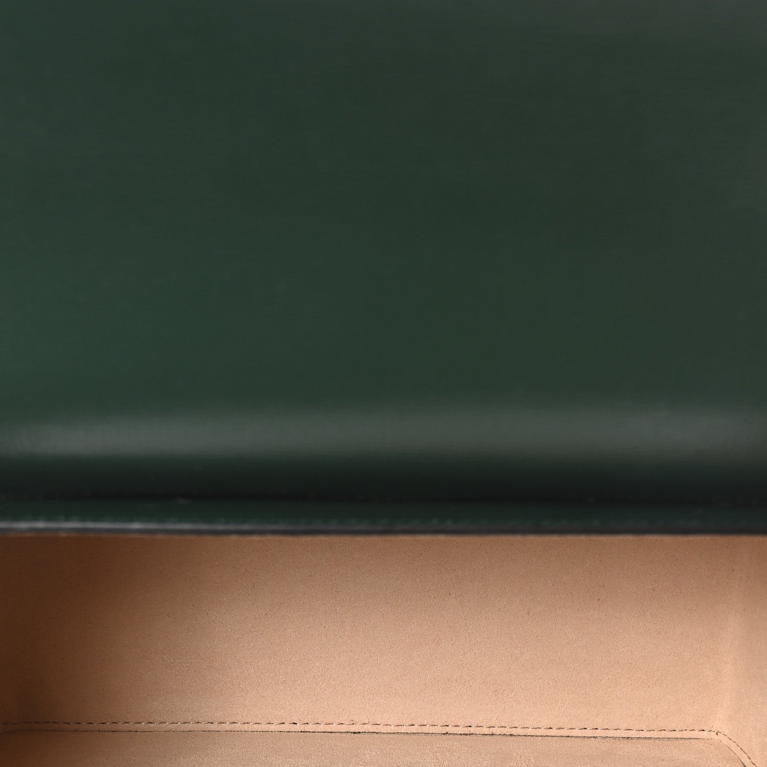 Gucci Azalea Calfskin Small Padlock Bamboo Shoulder Bag Vintage Green 5 of 10