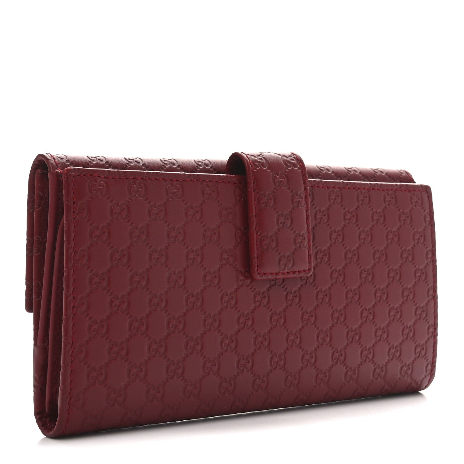 Gucci Microguccissima Continental Flap Wallet Red 3 of 8