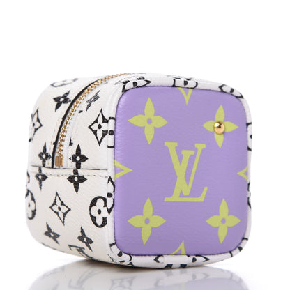 Louis Vuitton Monogram Giant Cube Coin Purse Pink 3 of 9