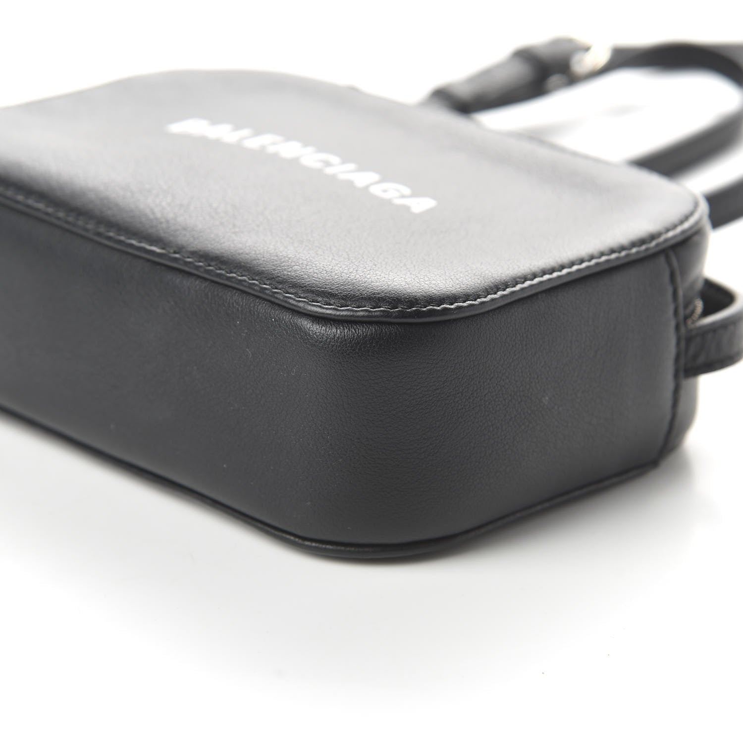 Balenciaga Calfskin Logo XS Everyday Camera Bag Black 7 of 9