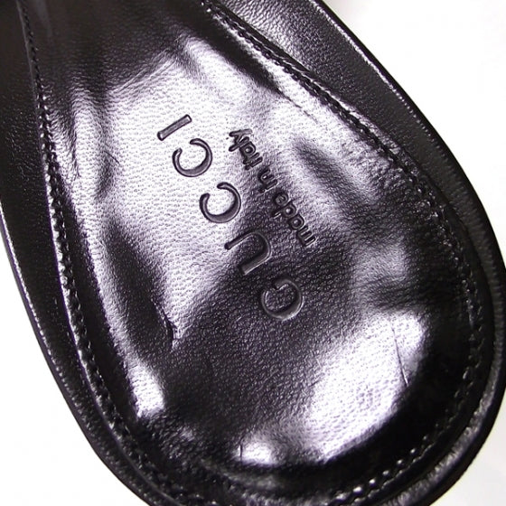 Guccissima Horsebit Hollywood Pumps 38.5 Black