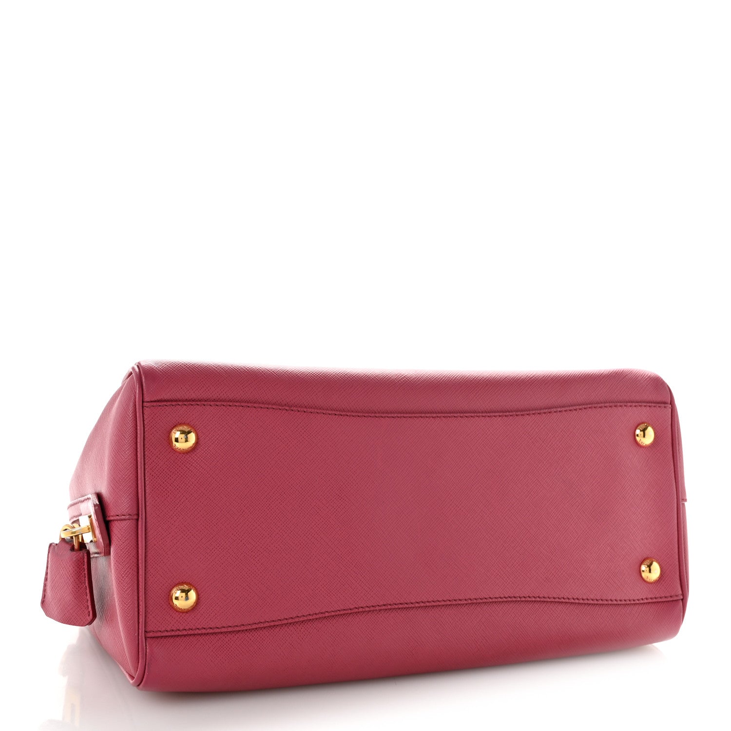 Prada Saffiano Lux Bowler Peonia 4 of 15