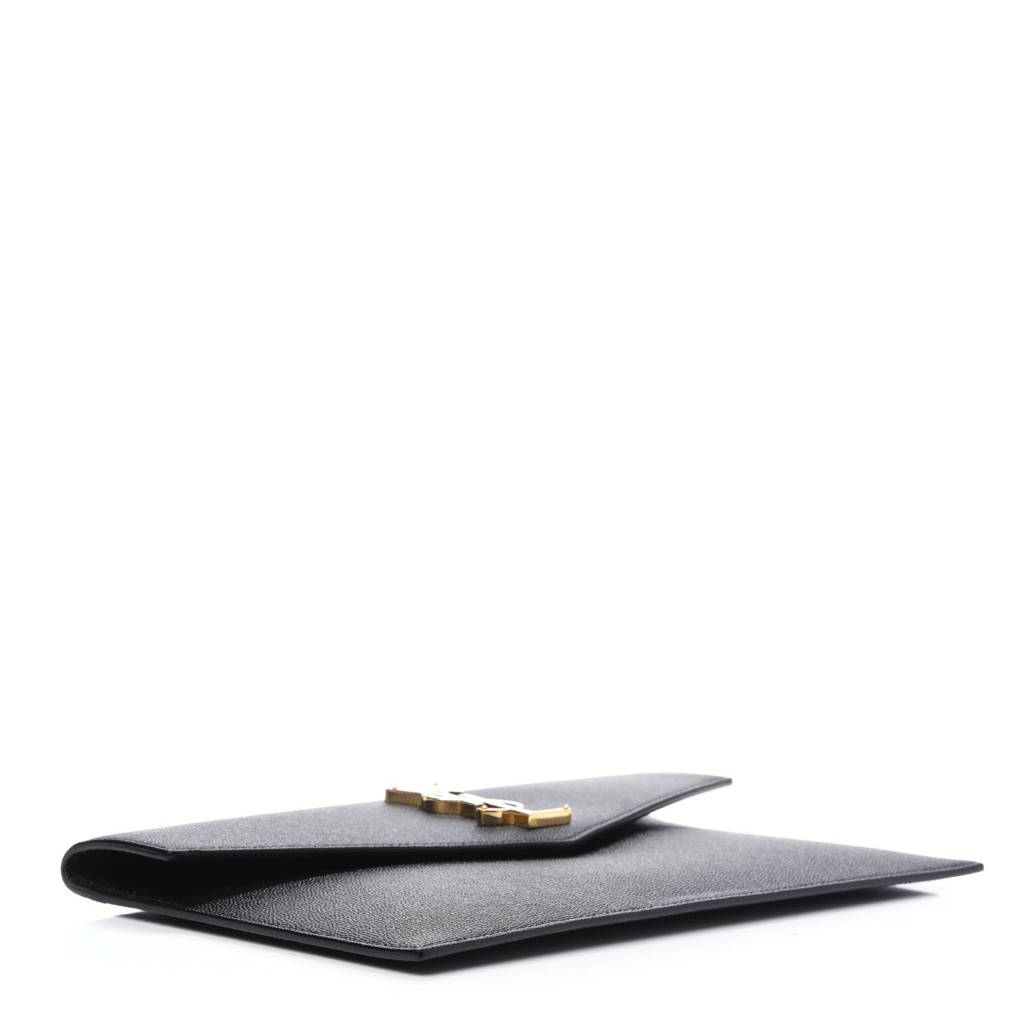 Saint Laurent Grain De Poudre Uptown Pouch Black 4 of 8