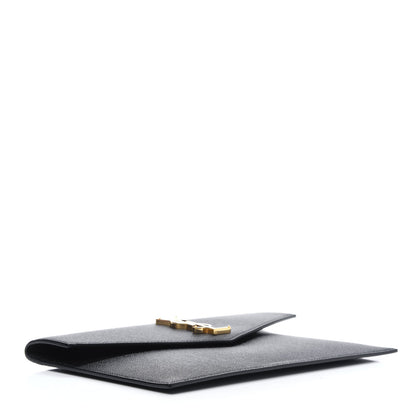 Saint Laurent Grain De Poudre Uptown Pouch Black 4 of 8