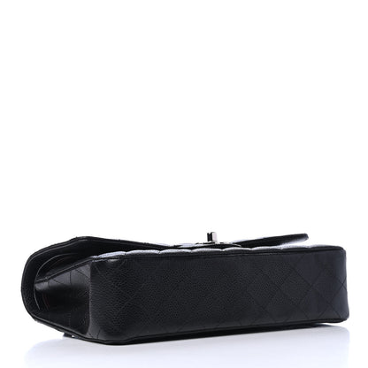 Chanel Caviar Quilted Medium Double Flap Black 3 of 4