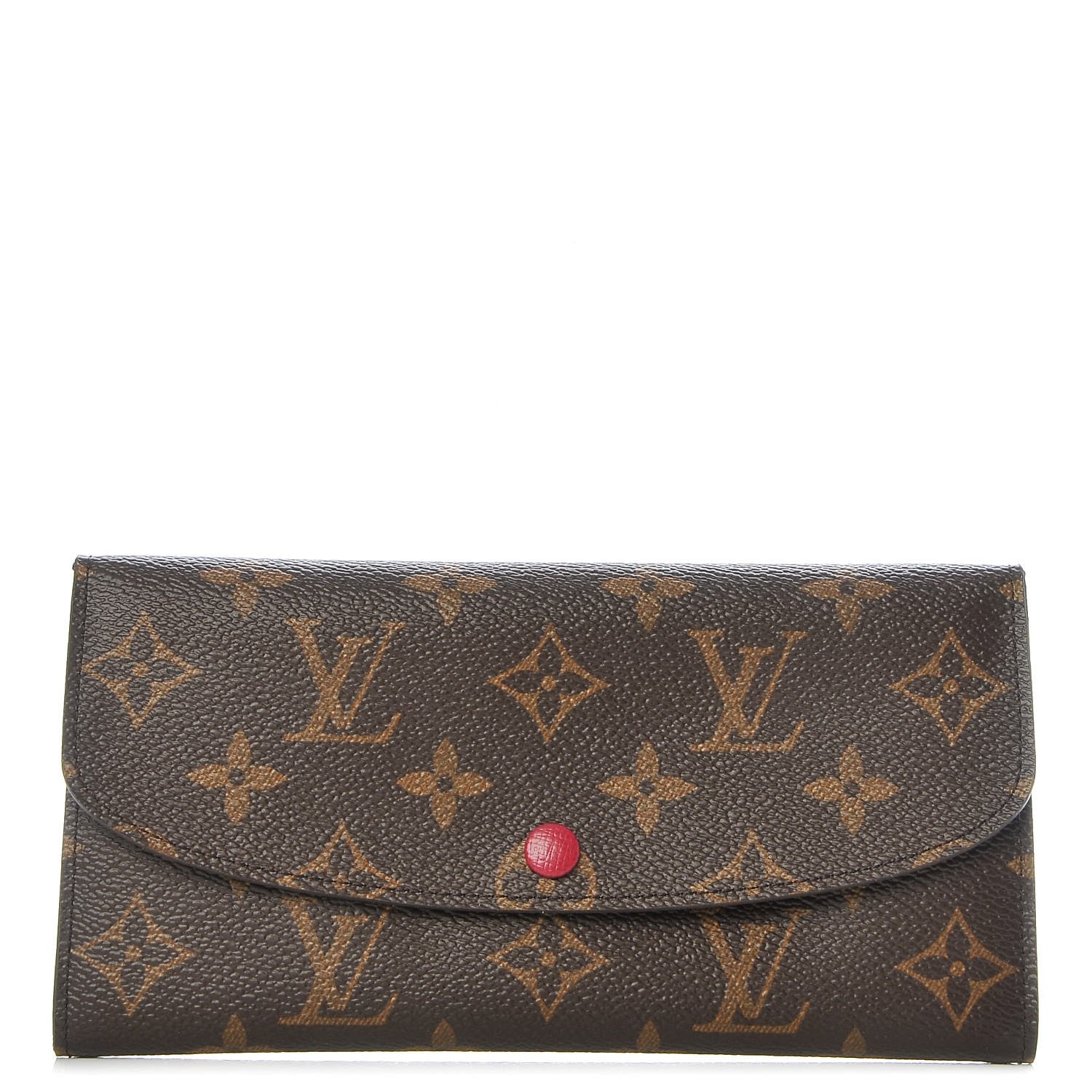 Louis Vuitton Monogram Emilie Wallet Fuchsia 1 of 7