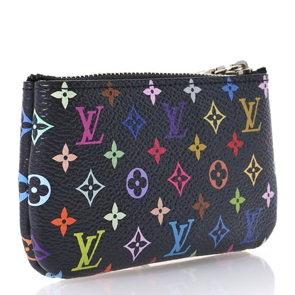 Louis Vuitton LV X TM Monogram Multicolor Key Pouch Black 3 of 8