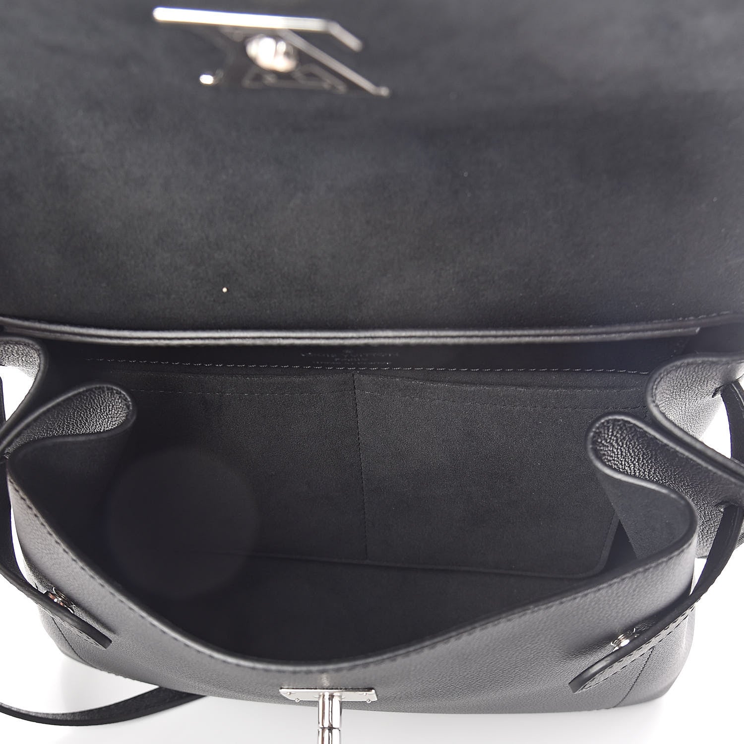 Louis Vuitton Soft Calfskin Lockme Ever Black 5 of 8