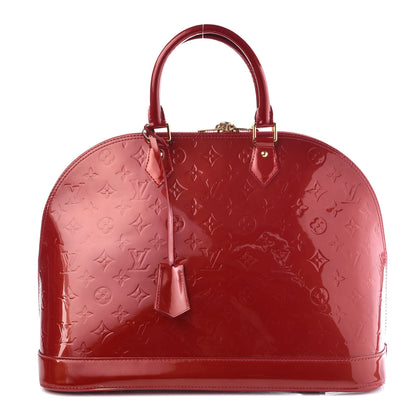 Louis Vuitton Vernis Alma MM Pomme D'Amour 1 of 13