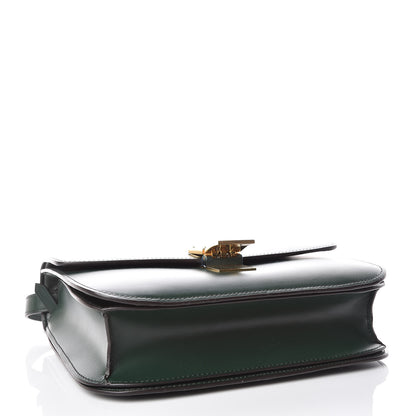 Celine Box Calfskin Medium Classic Box Flap Bag Dark Green 4 of 11