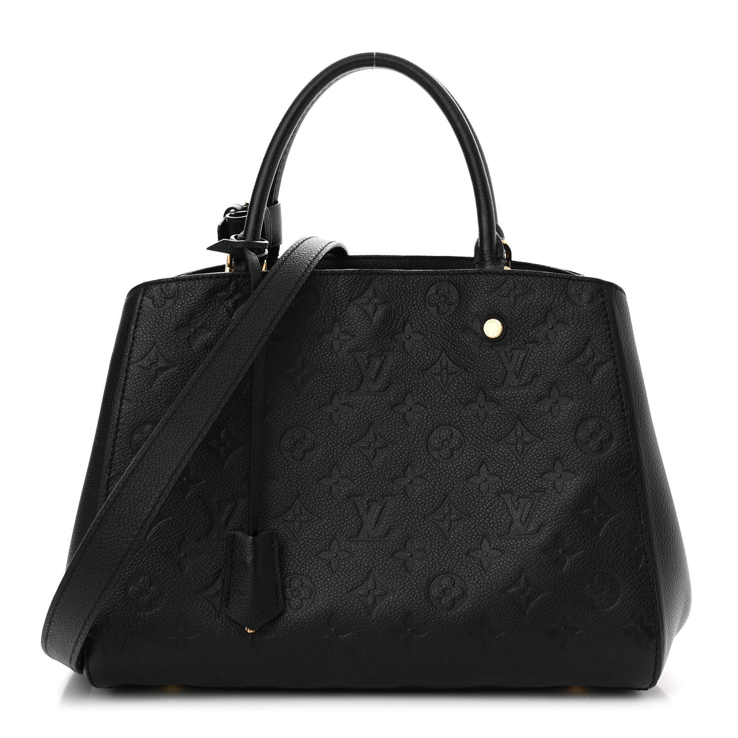 Louis Vuitton Empreinte Montaigne MM Black 1 of 14