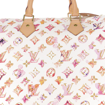Louis Vuitton Watercolor Aquarelle Speedy 35 White 11 of 11