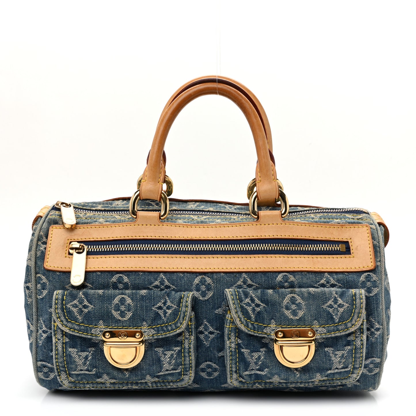 Monogram Denim Neo Speedy Blue