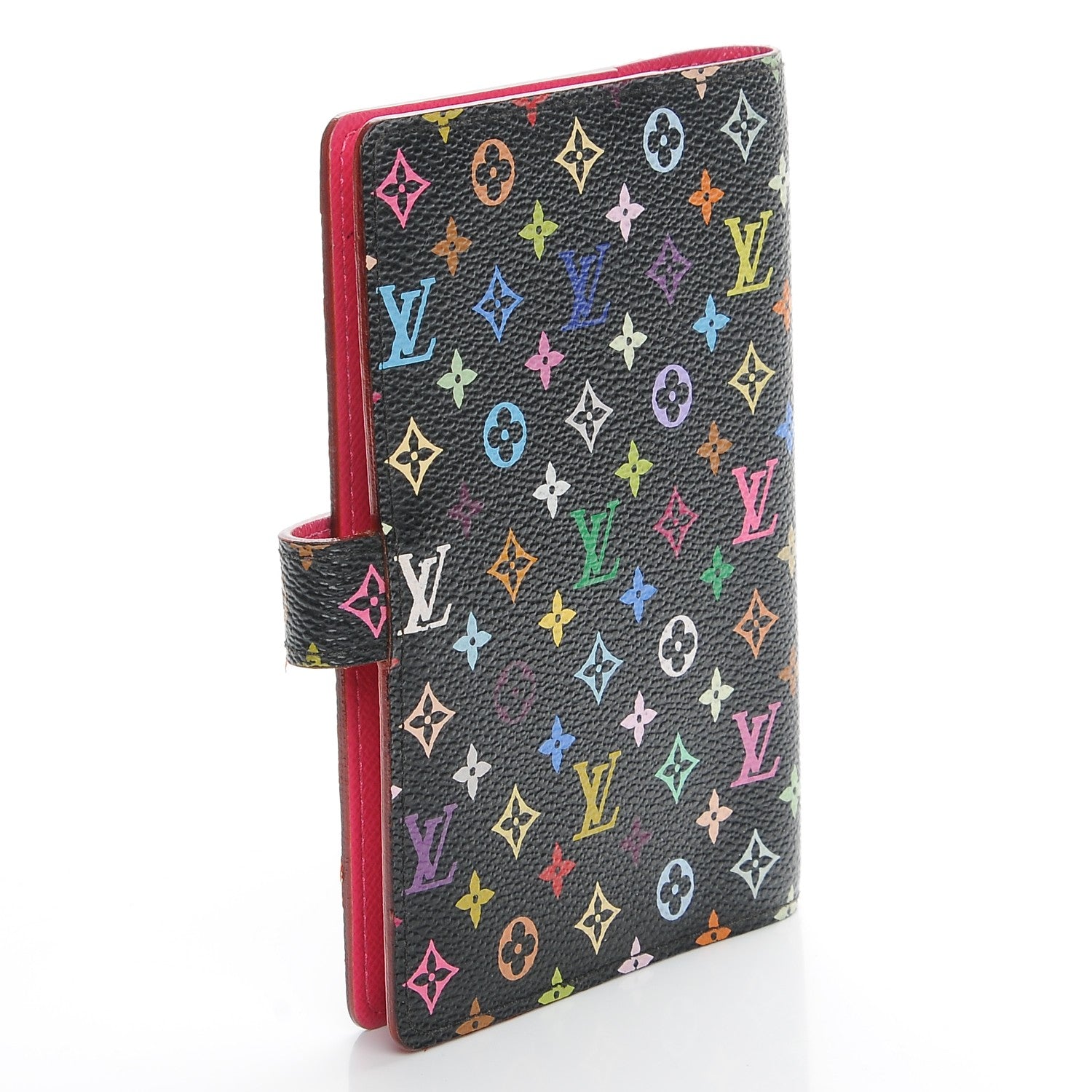 Louis Vuitton Monogram Multicolor Partenaire Agenda Cover PM Black Grenade 3 of 7