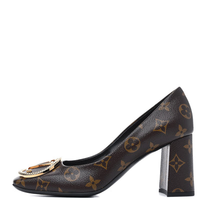 Louis Vuitton Monogram Madeleine Pumps 37.5 1 of 10