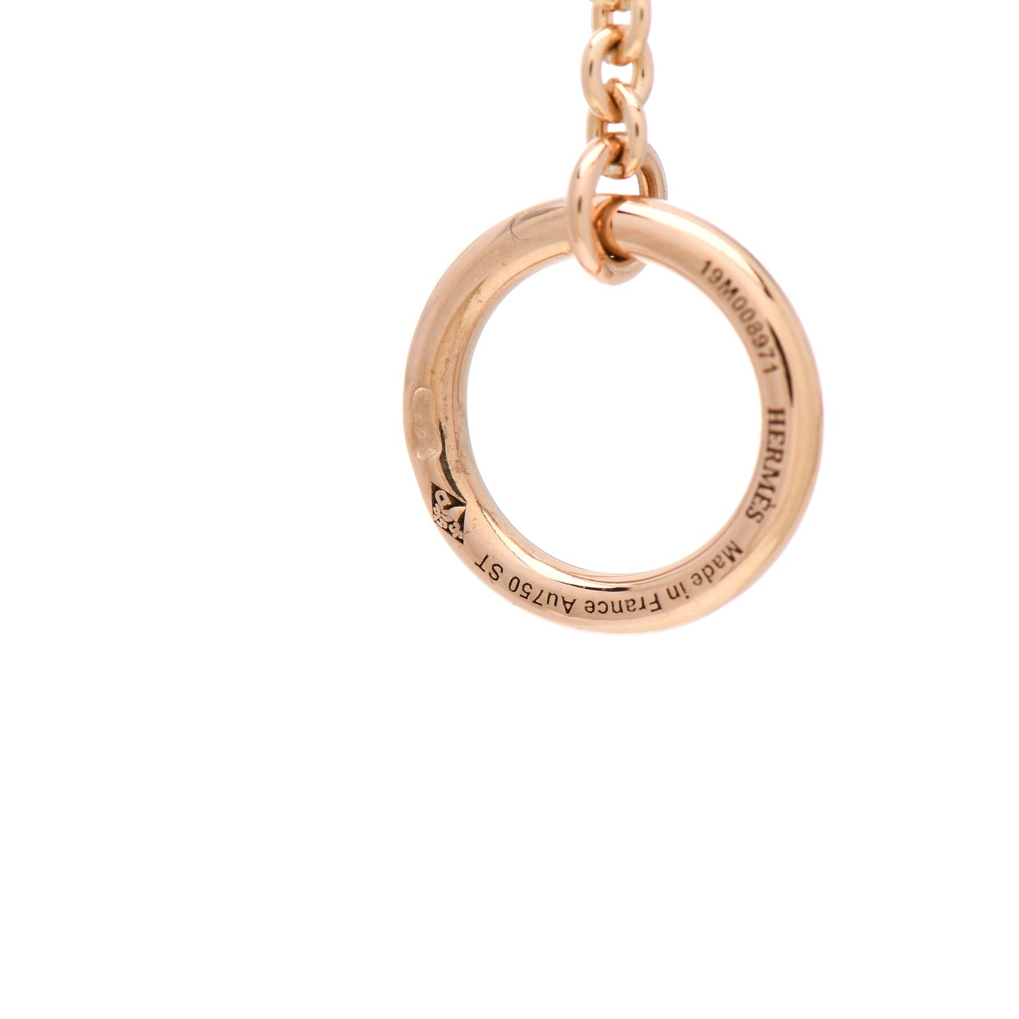 18K Rose Gold Diamond TPM Vertige Coeur Bracelet ST