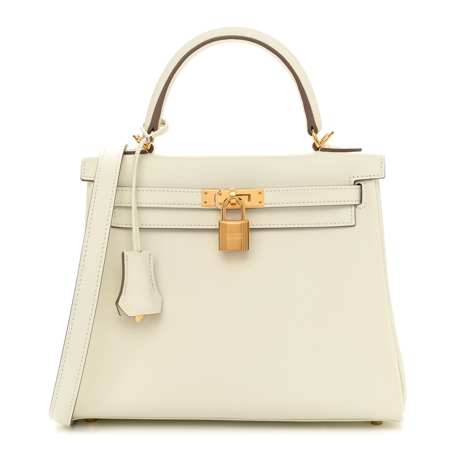 Hermes Swift Kelly Retourne 25 Mushroom 1 of 13