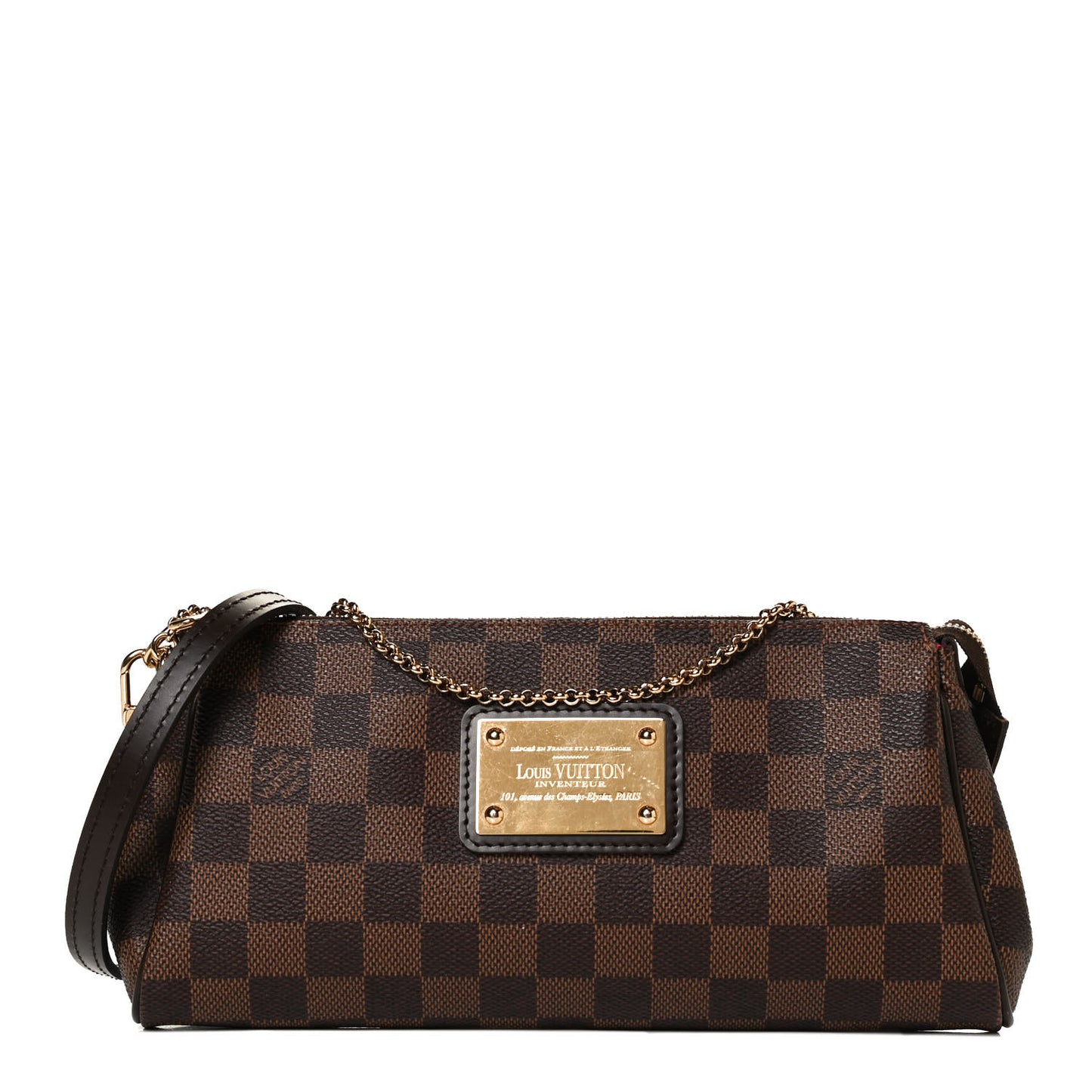 Damier Ebene Eva Clutch