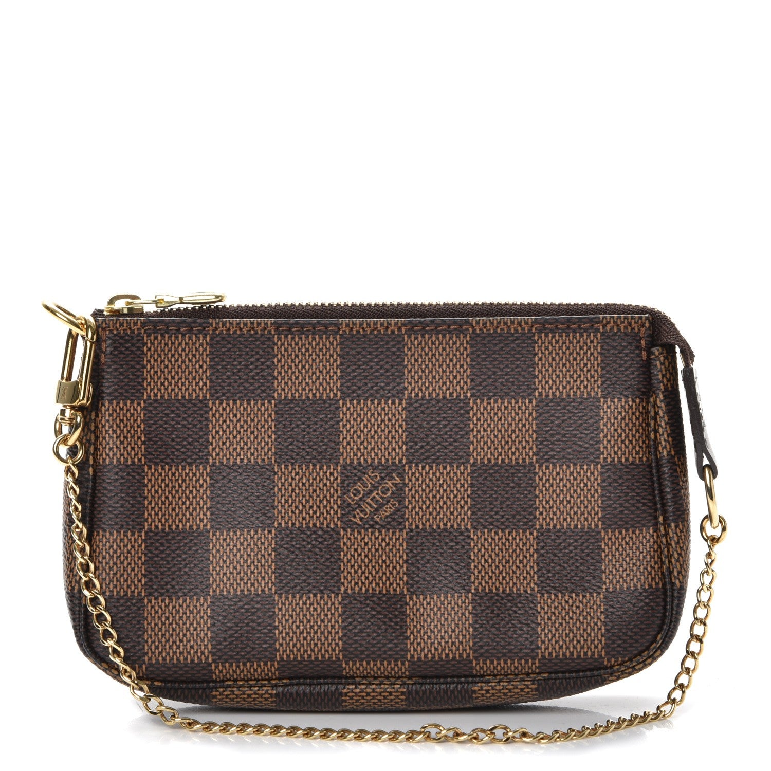Louis Vuitton Damier Ebene Mini Pochette Accessories 1 of 7