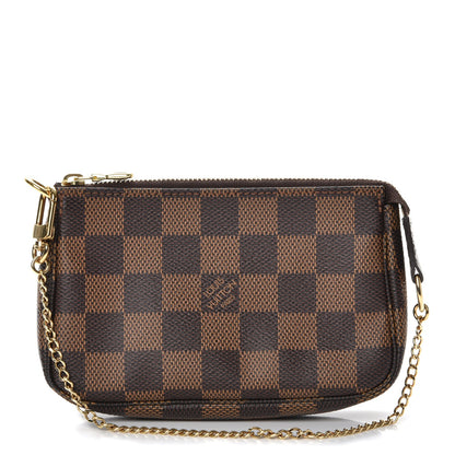 Louis Vuitton Damier Ebene Mini Pochette Accessories 1 of 7