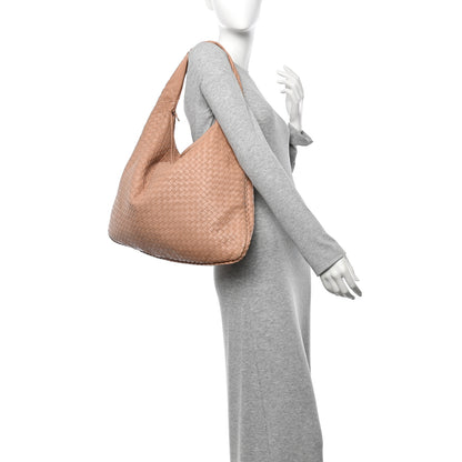 Bottega Veneta Nappa Intrecciato Maxi Veneta Hobo Dahlia 2 of 12