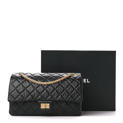 Chanel Aged Calfskin Quilted 2.55 Reissue 226 Flap Black 12 of 12