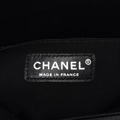 Chanel Lambskin Quilted Small Boy Flap Black 6 of 7