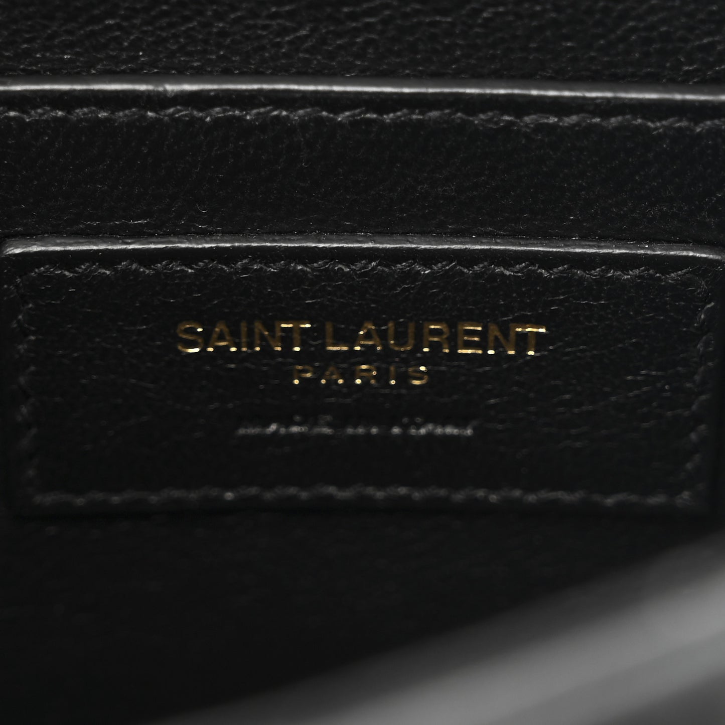 Lambskin Matelasse Monogram Small Vicky Chain Bag Black