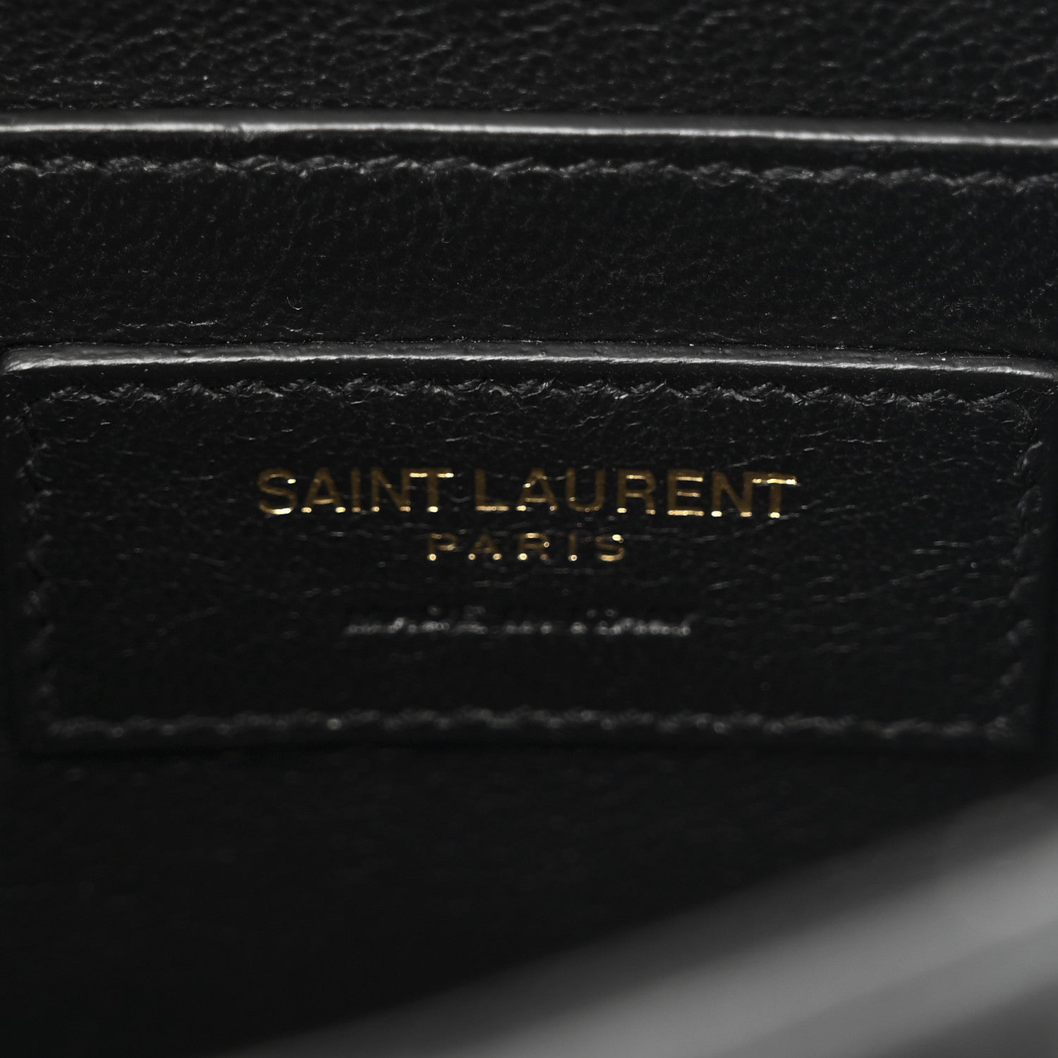 Saint Laurent Lambskin Matelasse Monogram Small Vicky Chain Bag Black 6 of 15