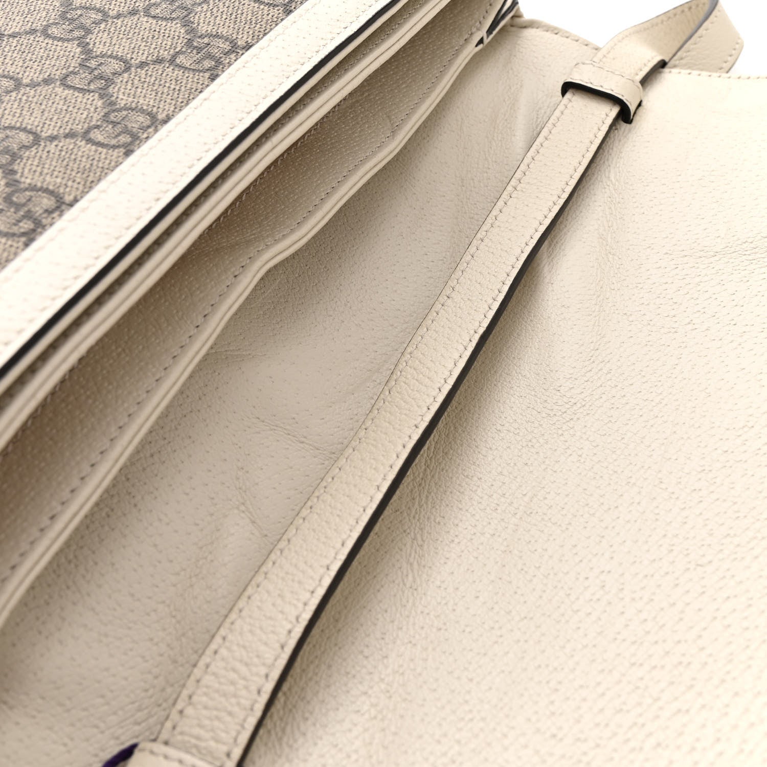 Gucci GG Supreme Monogram Medium Queen Margaret Shoulder Bag Mystic White 8 of 12