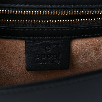 Gucci Calfskin Small Sylvie Shoulder Bag Black 6 of 11