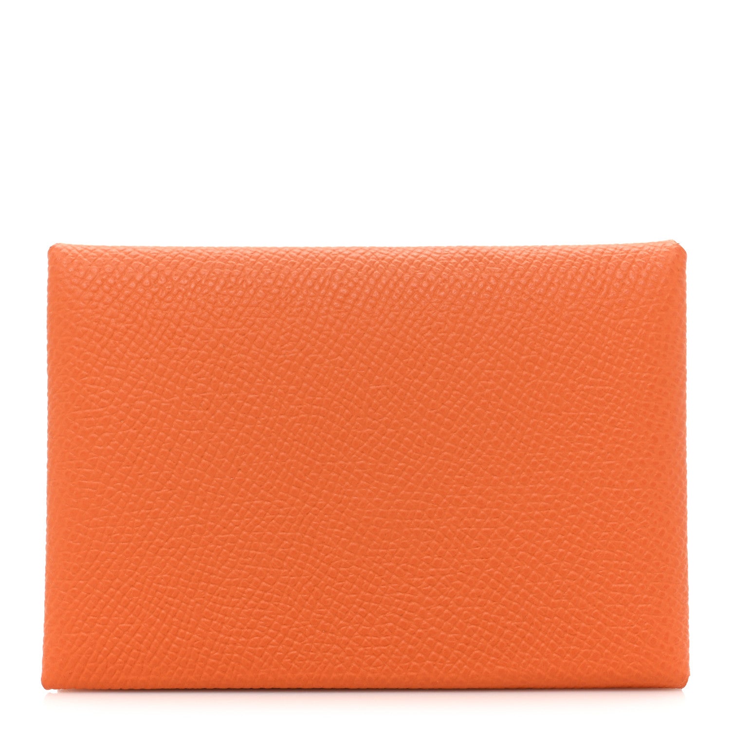 Hermes Epsom Calvi Duo Card Case Orange 1 of 11