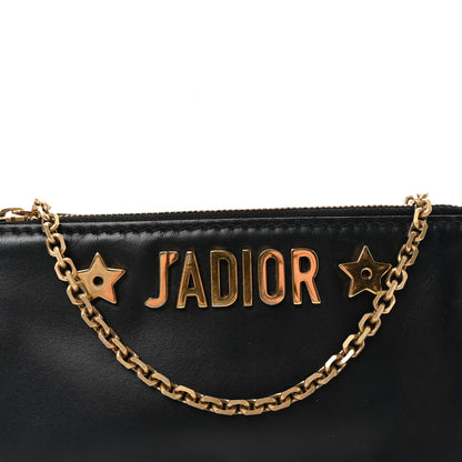 Christian Dior Calfskin J'adior Croisiere Chain Pouch Black 7 of 9