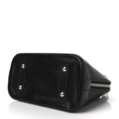 Louis Vuitton Epi Alma BB Black 7 of 8