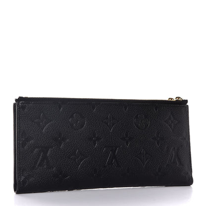 Louis Vuitton Empreinte Adele Wallet Black 3 of 7