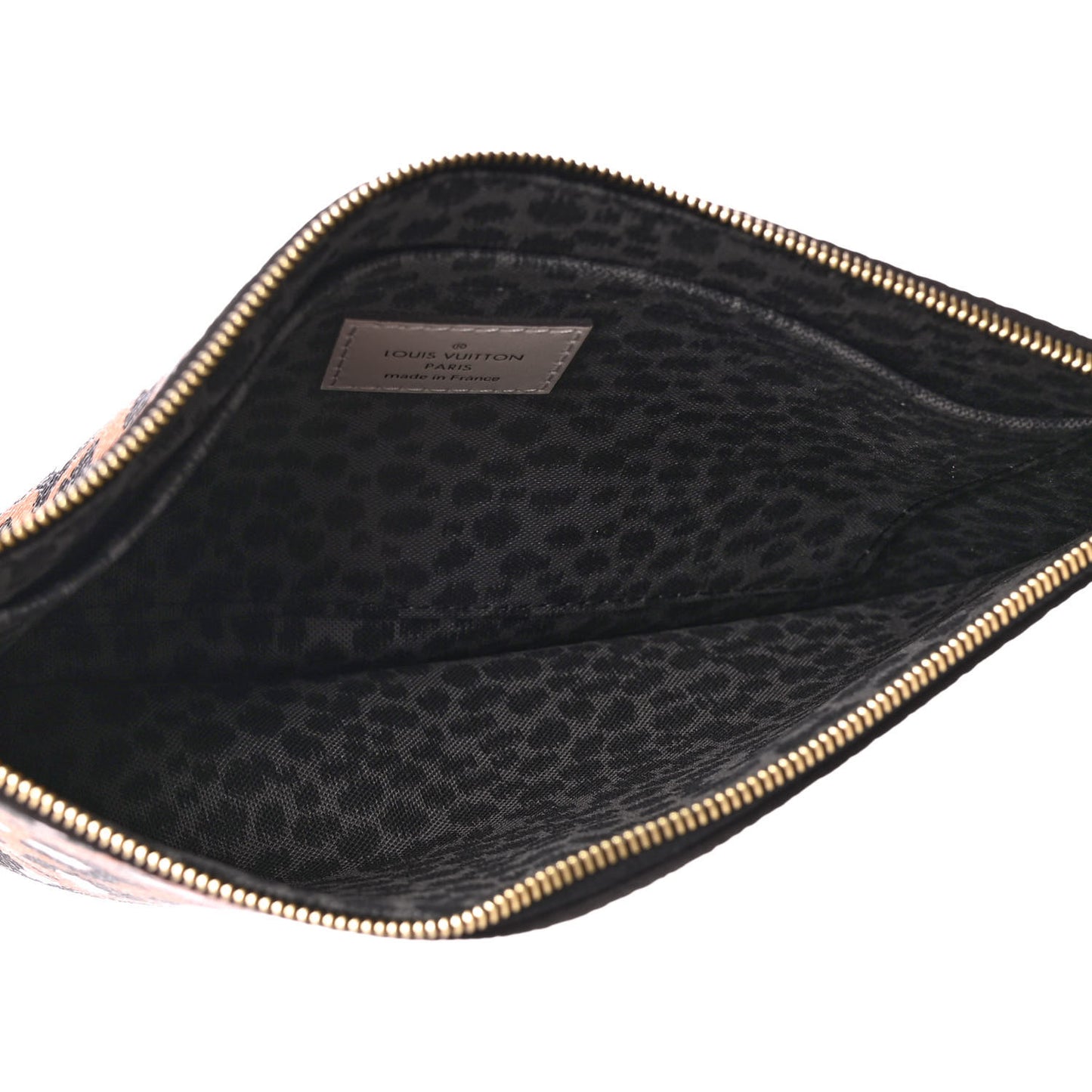 Monogram Giant Wild At Heart Neverfull MM Pochette Black