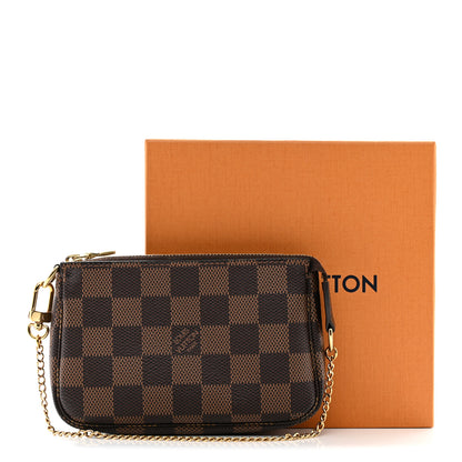 Louis Vuitton Damier Ebene Mini Pochette Accessories 7 of 7