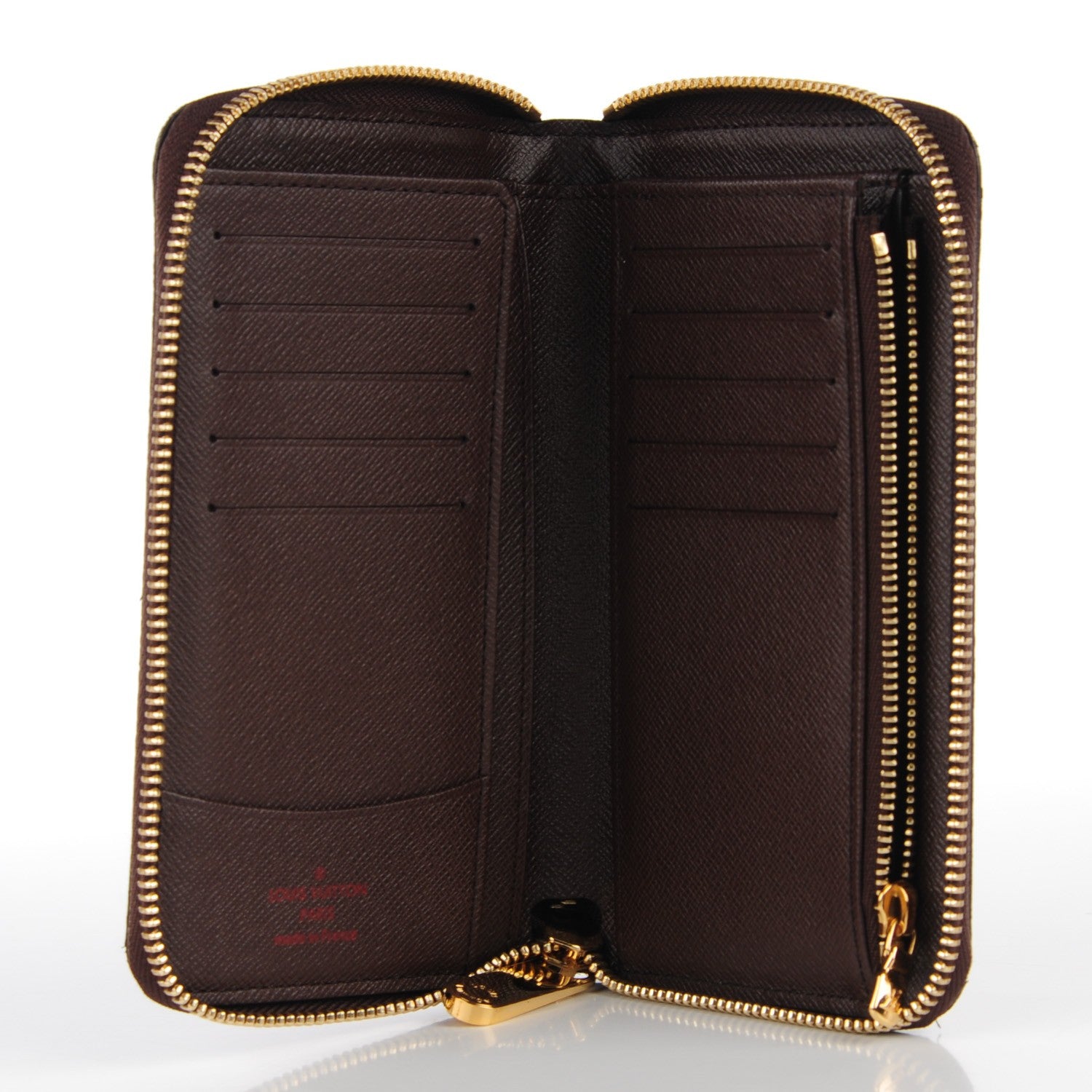 Louis Vuitton Damier Ebene Zippy Compact Wallet 5 of 7