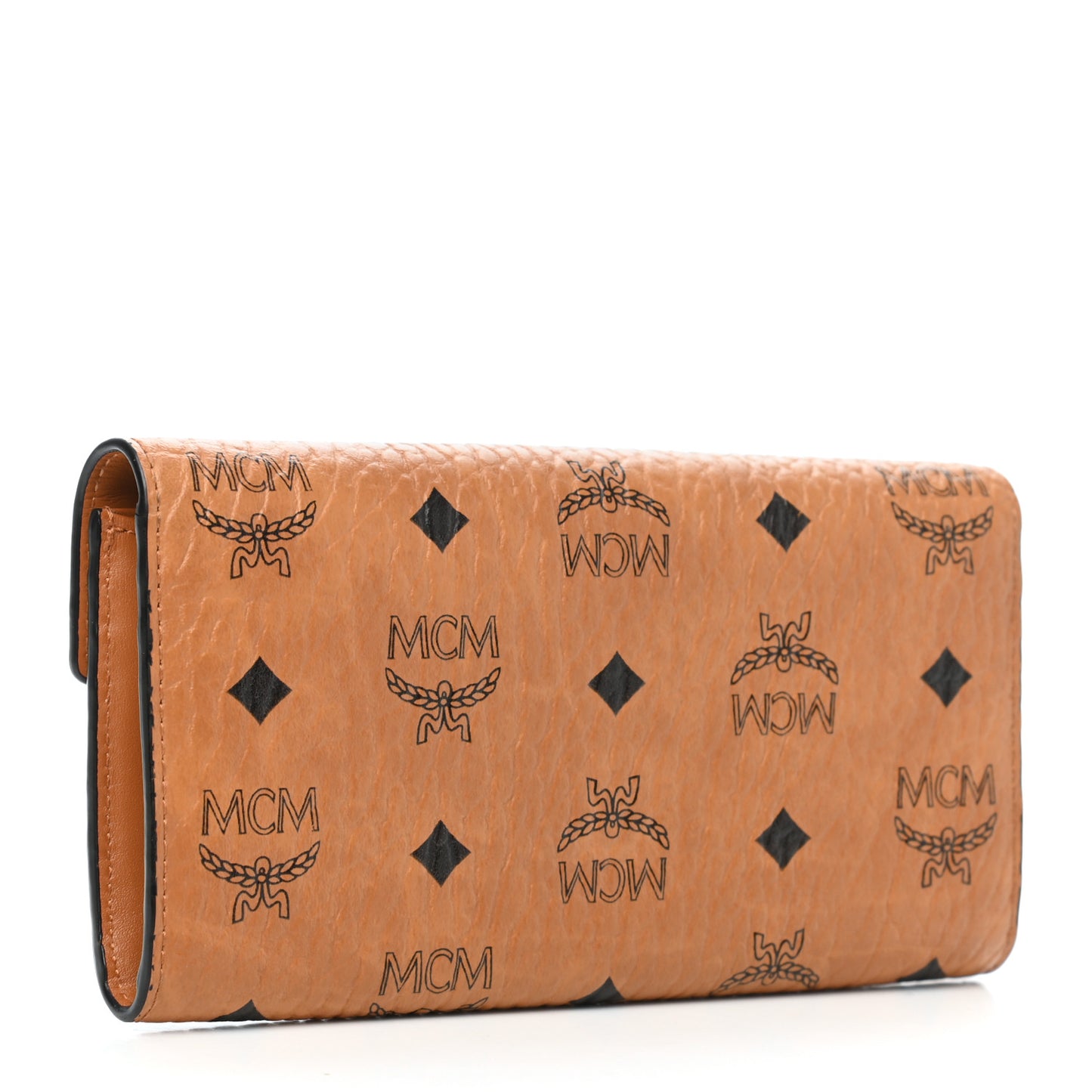 Visetos Patricia Flap Wallet Cognac