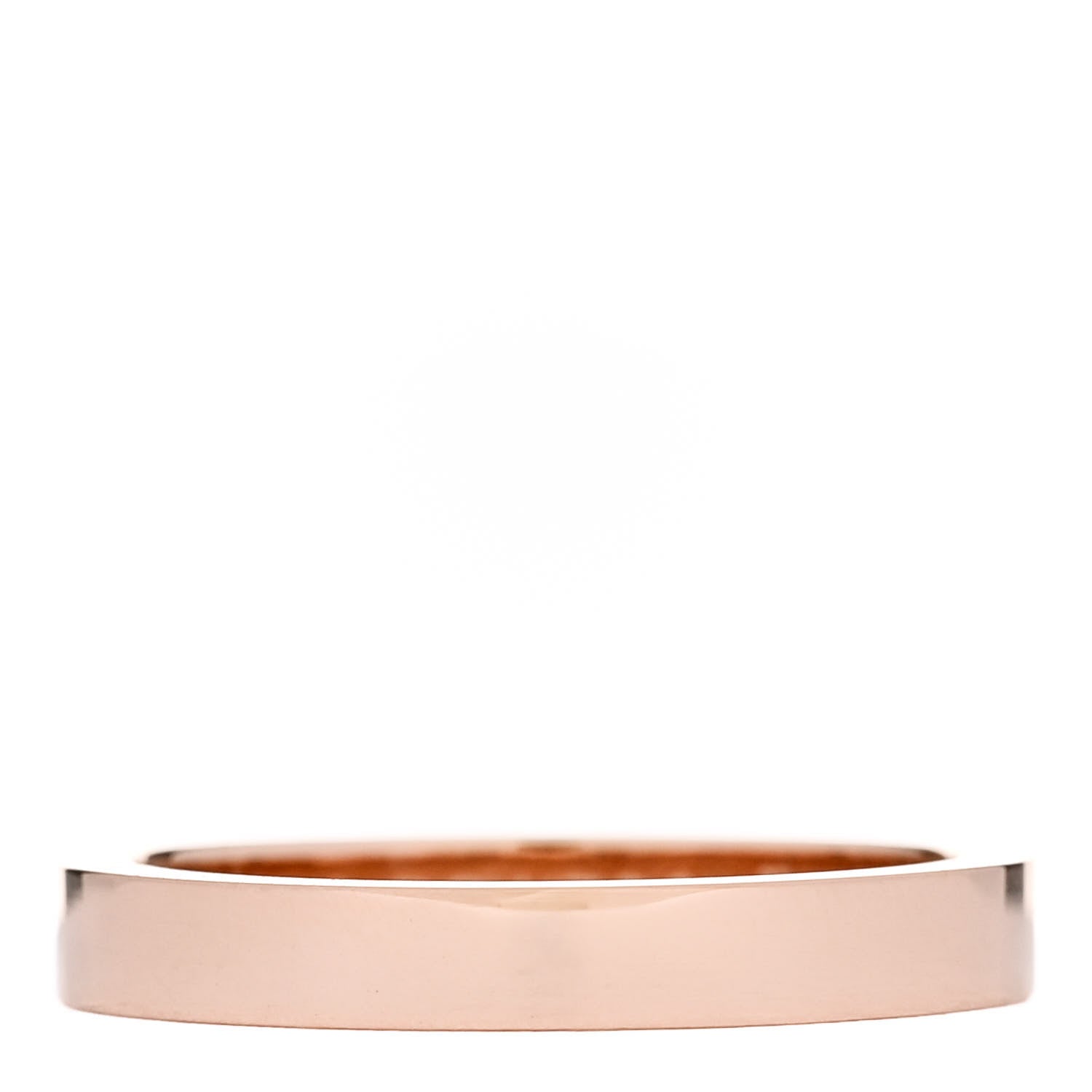 Cartier 18K Pink Gold 3mm C De Cartier Wedding Band Ring 51 5.75 3 of 4