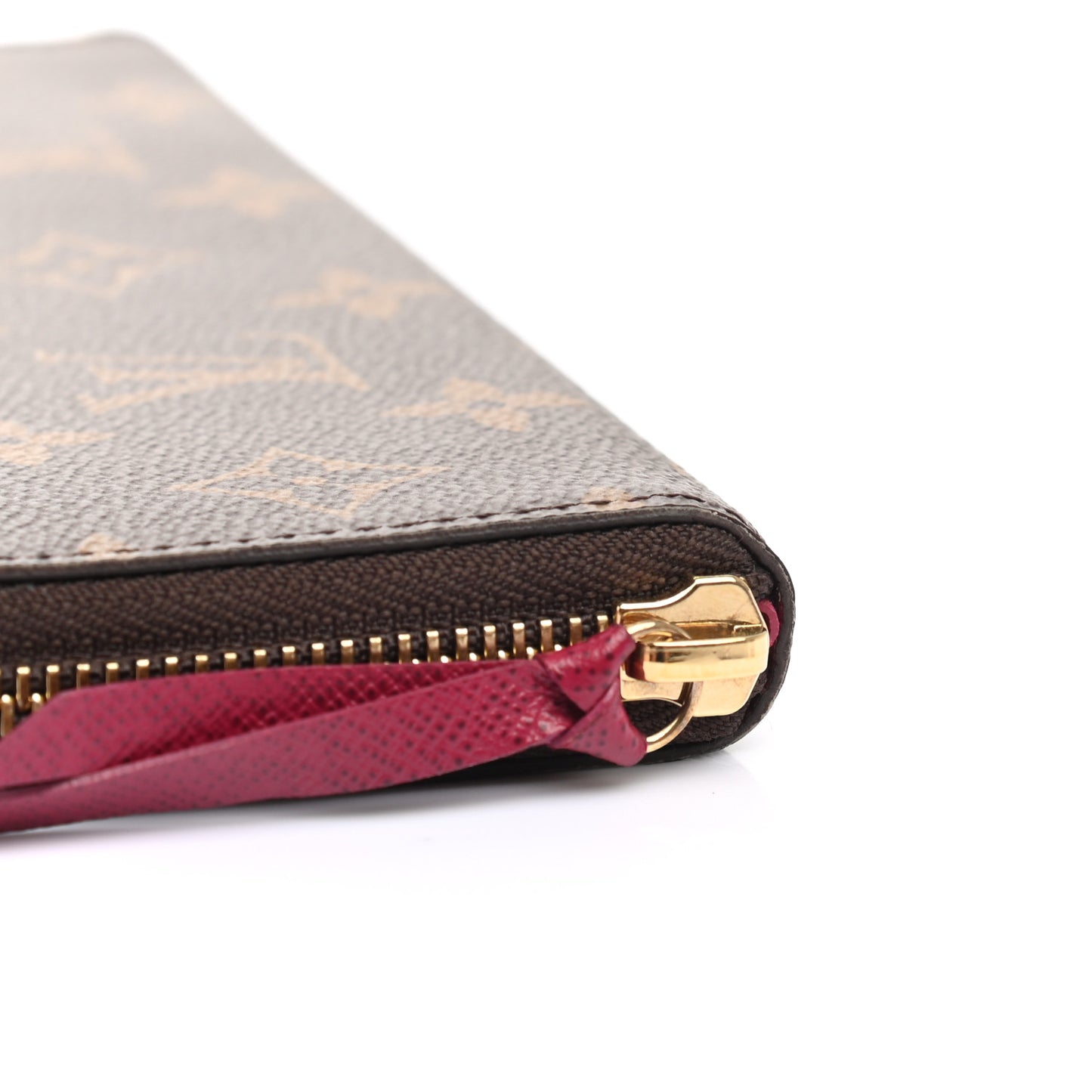 Monogram Clemence Wallet Fuchsia