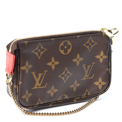 Louis Vuitton Damier Ebene 2015 Christmas Animation Mini Pochette Accessories 2 of 8