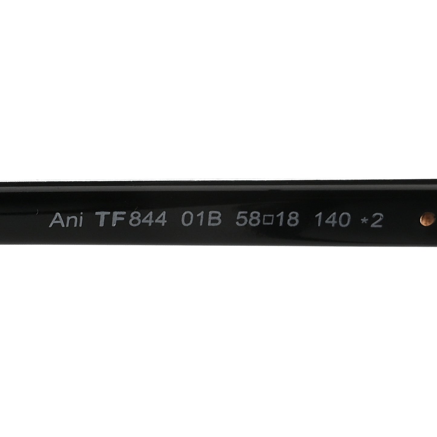 Acetate Ani Sunglasses TF844 Black