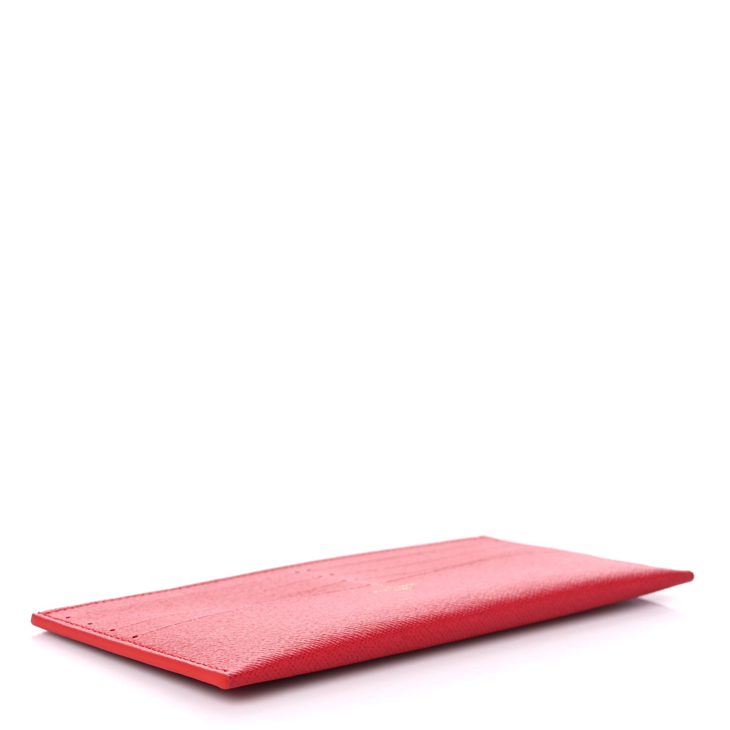 Calfskin Felicie Card Holder Insert Cherry