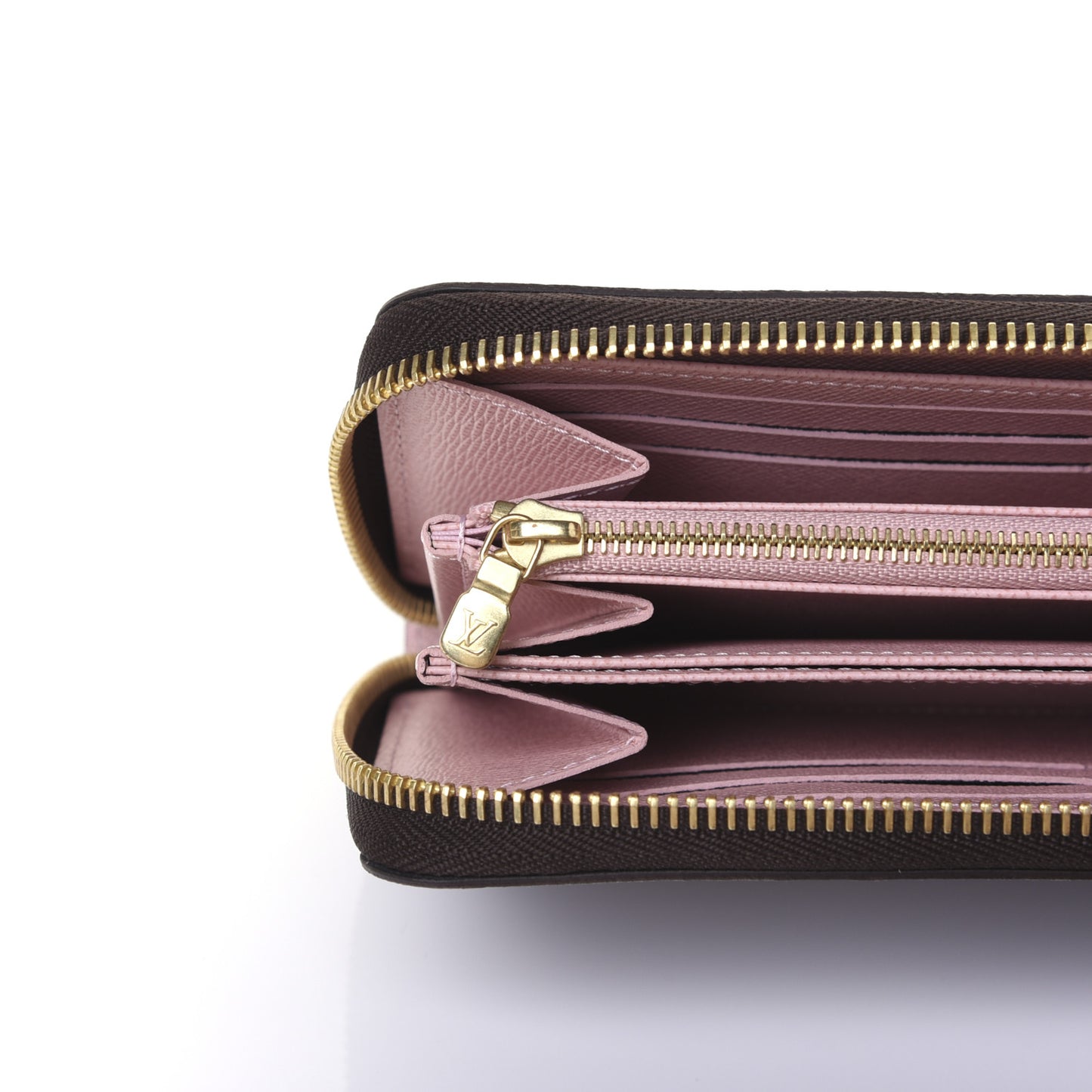 Monogram Zippy Wallet Rose Ballerine