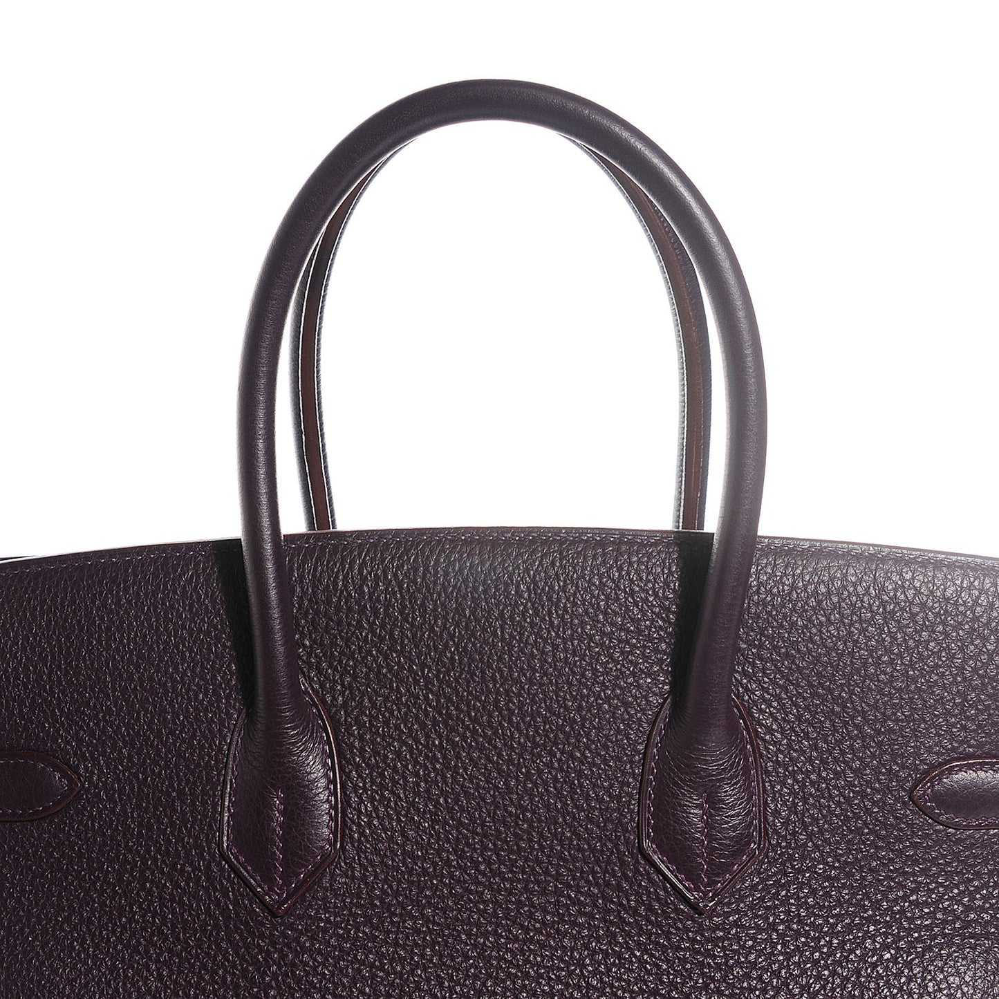 Taurillon Clemence Birkin 35 Raisin
